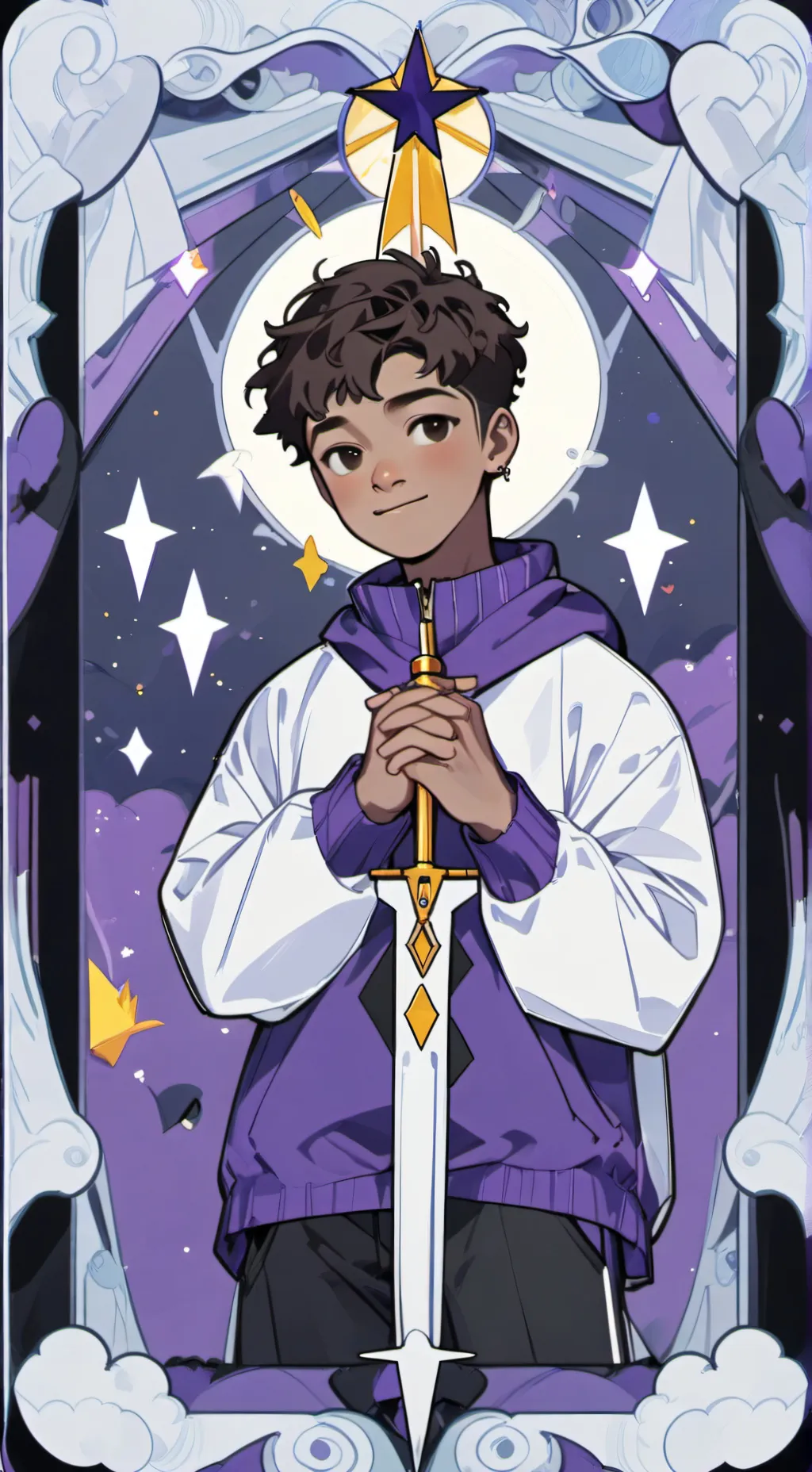 ai character: Amier background