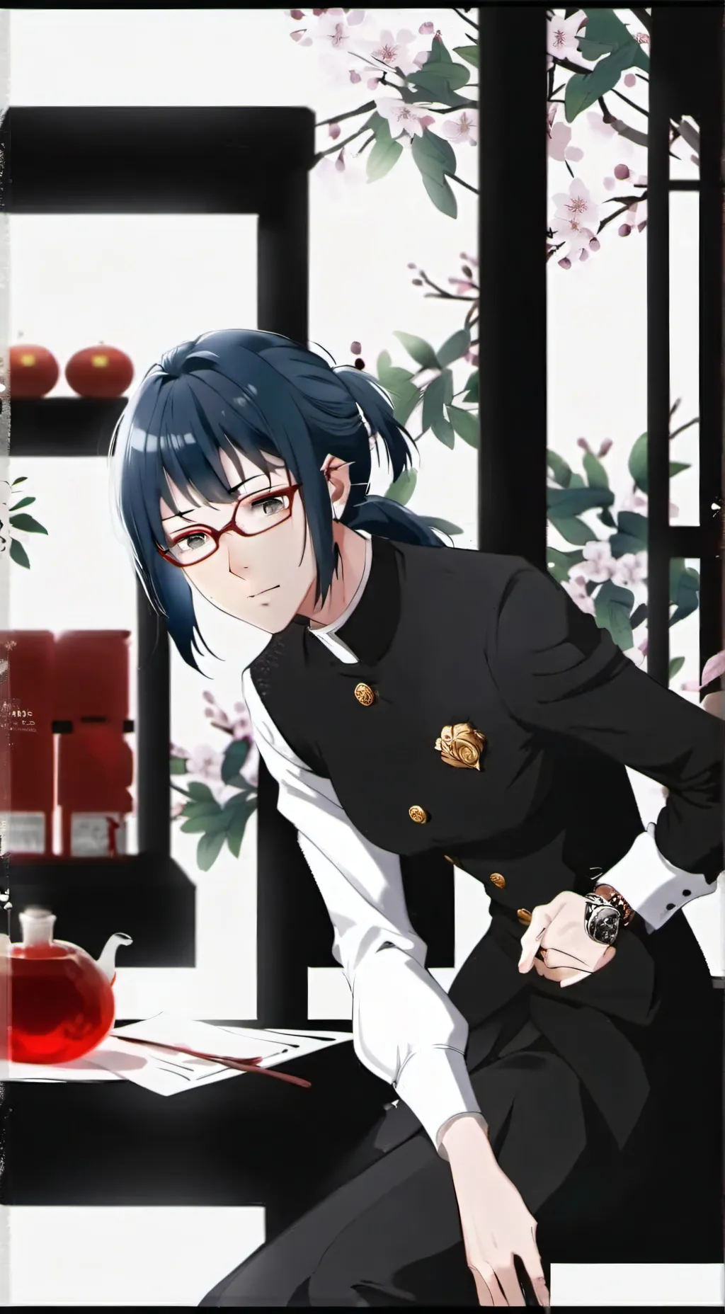 ai character: Nina🥶 background