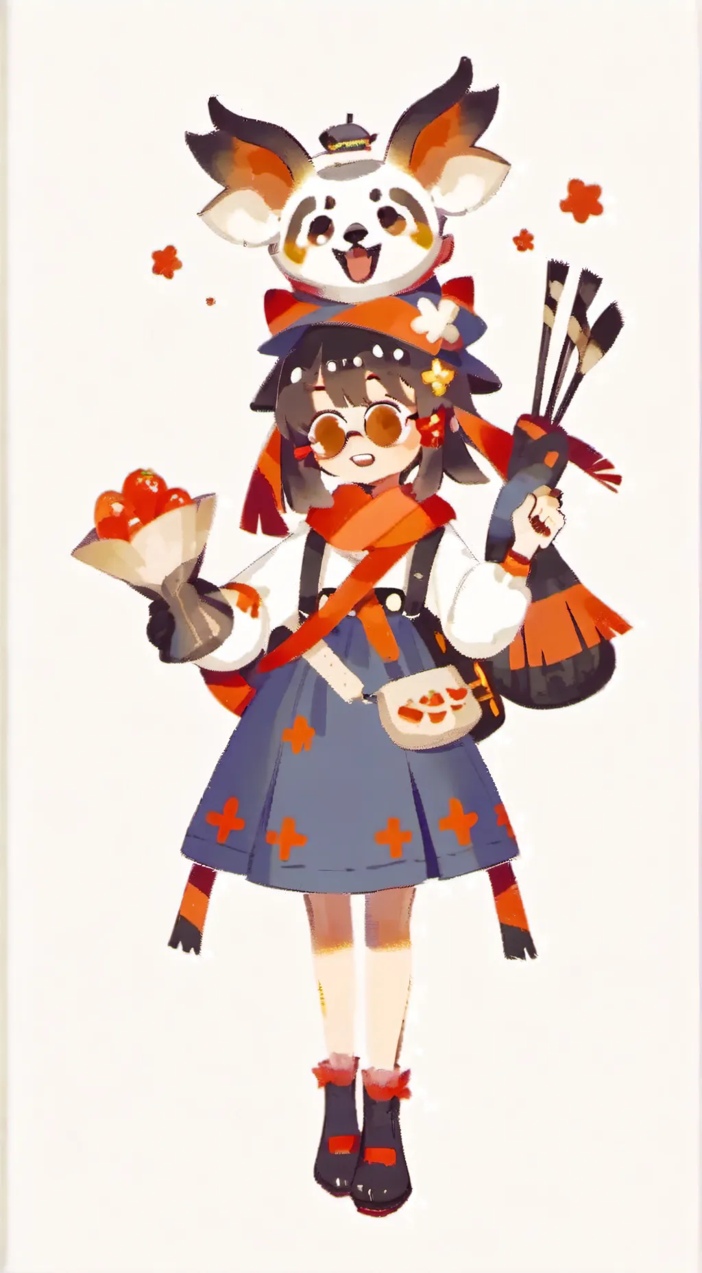 ai character: quackbur  background