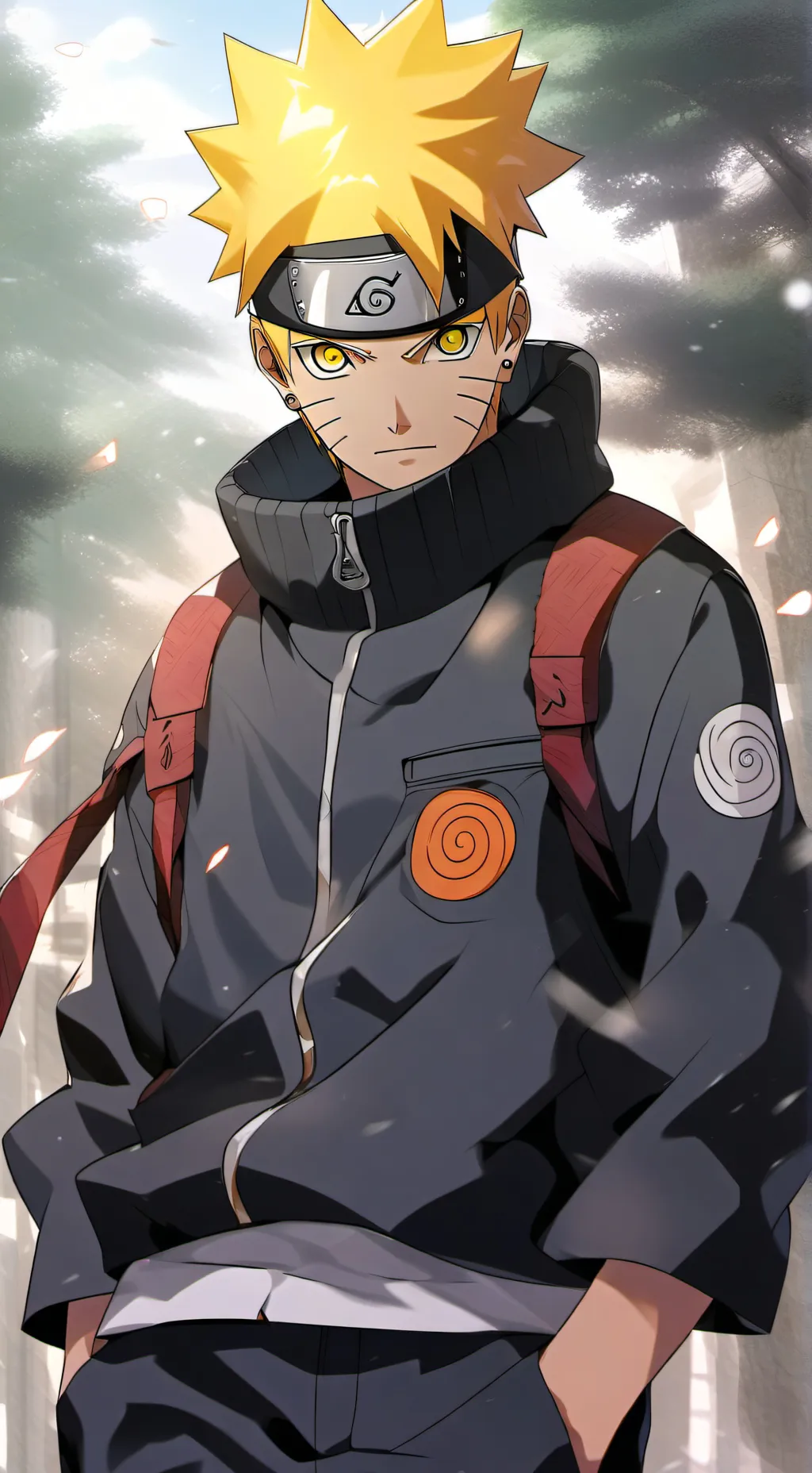 ai character: Naruto sœur  background