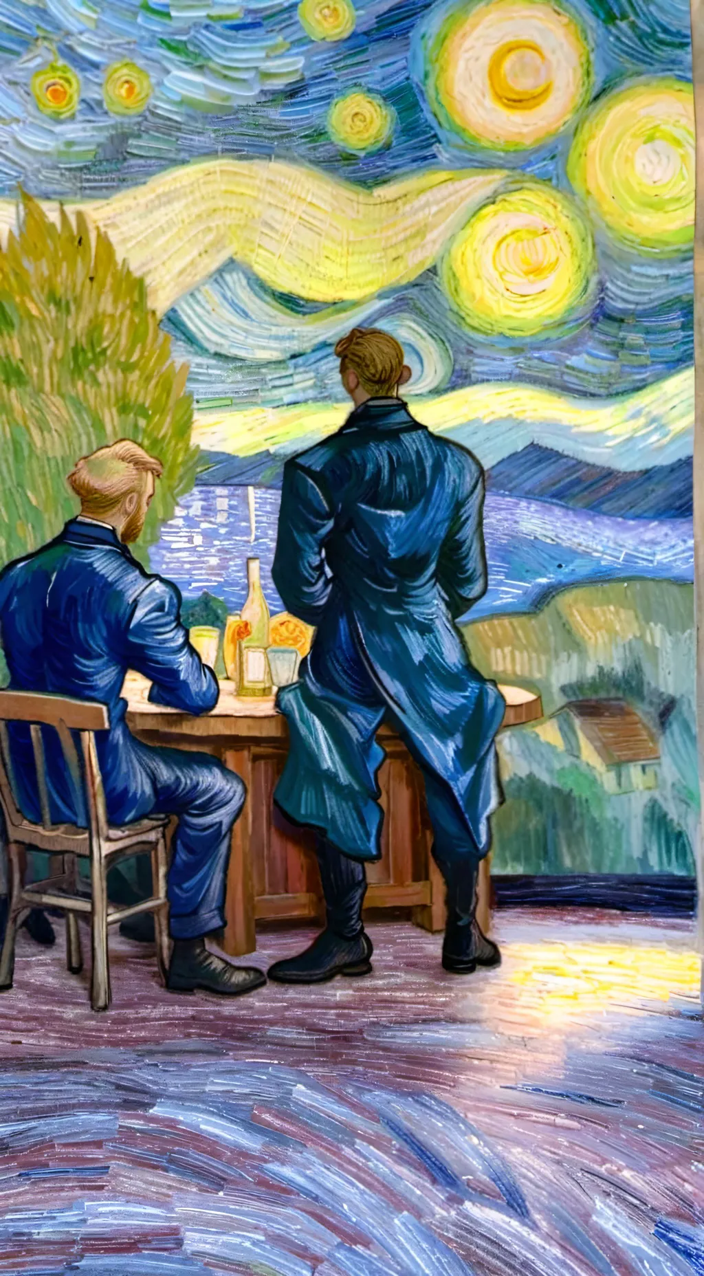 ai character: TodoBakuDeku!  background