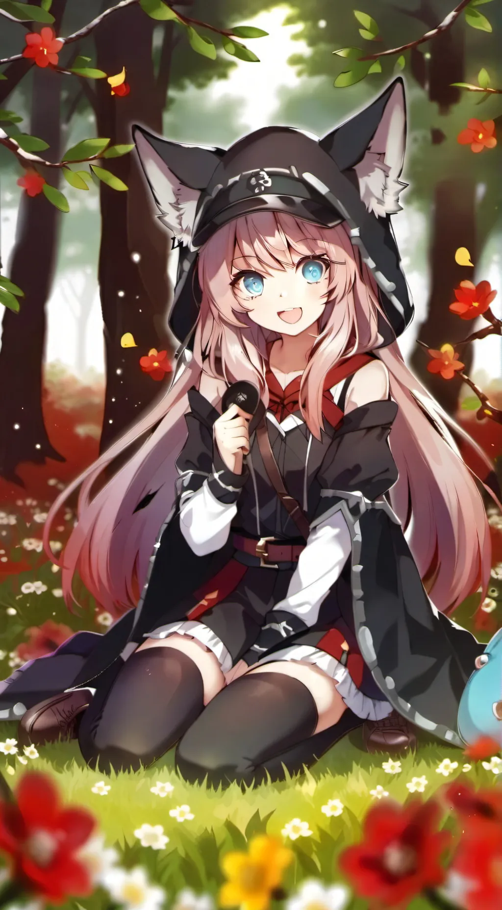 ai character: kny background