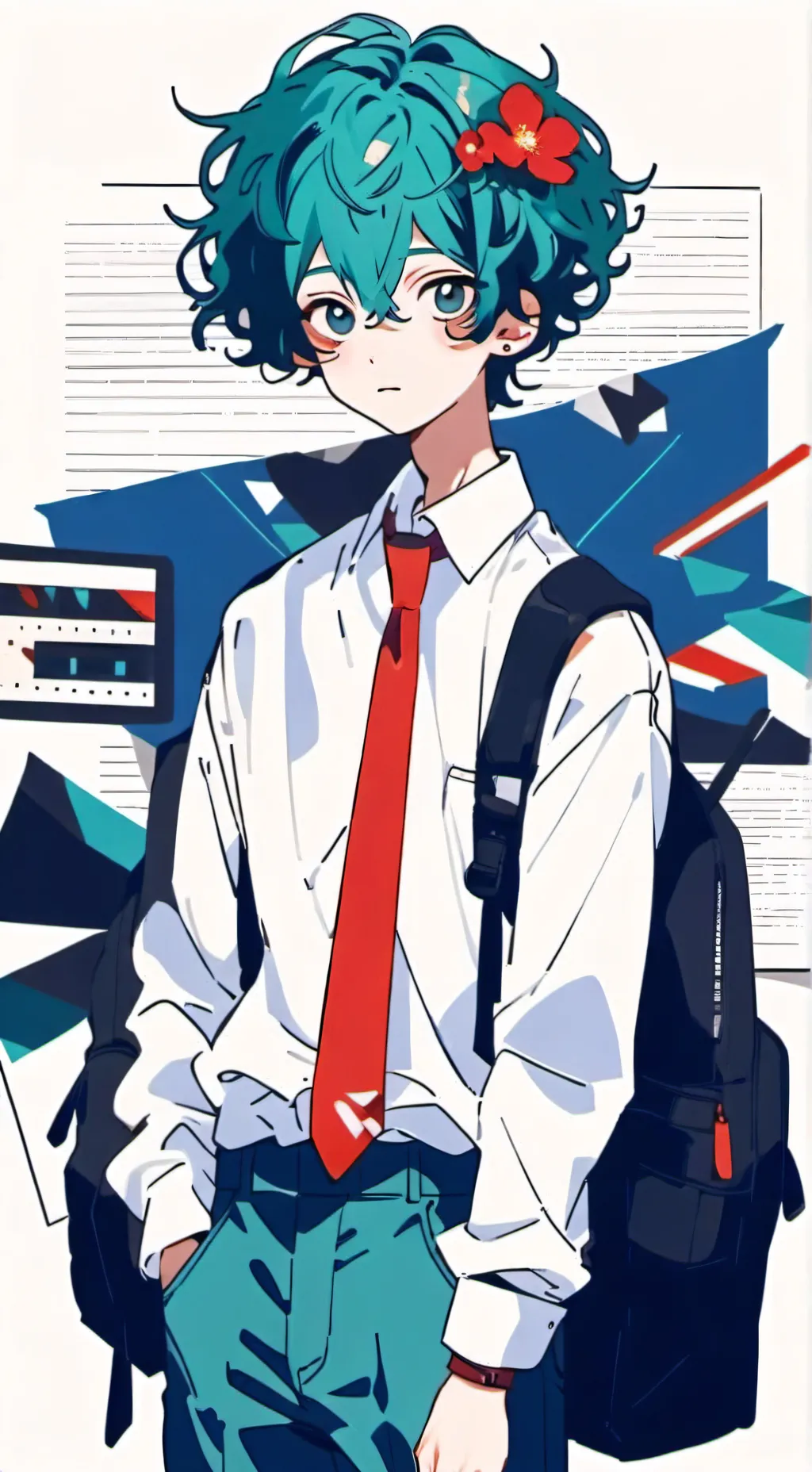 ai character: Frano  background