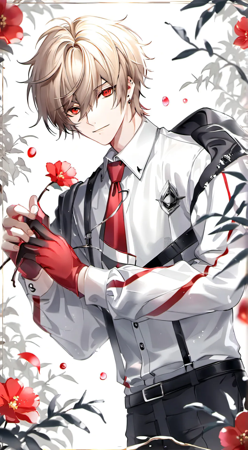 ai character: Hot boy🥵 background