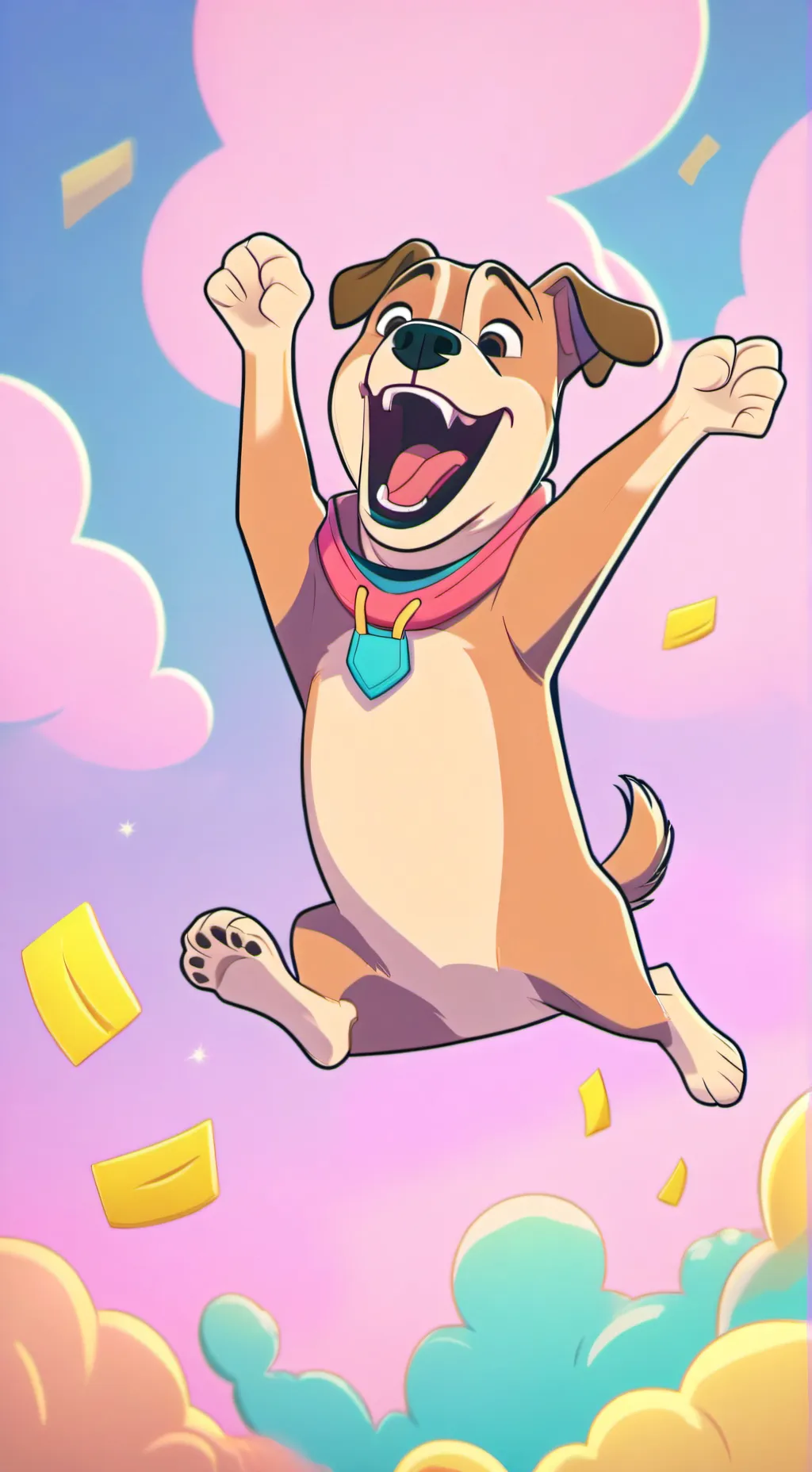 ai character: Meme lord background