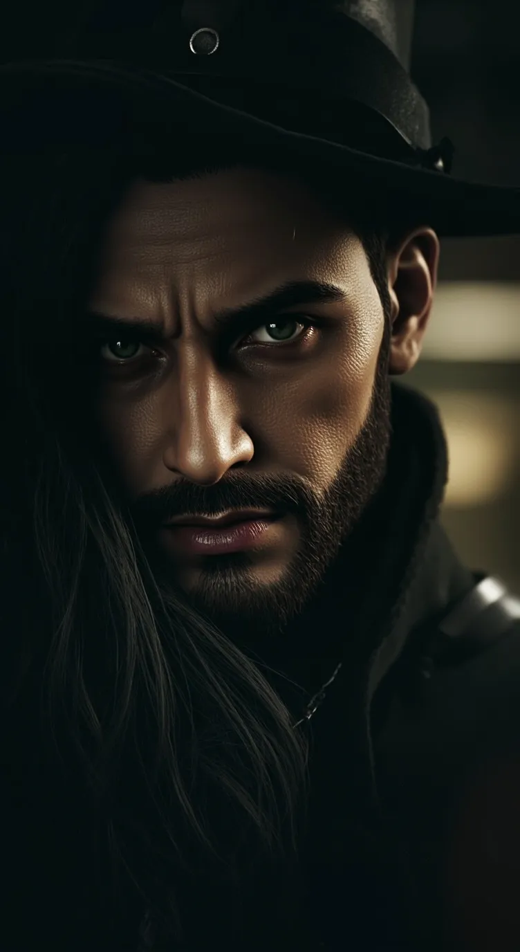 ai character: Tommy  sanders background