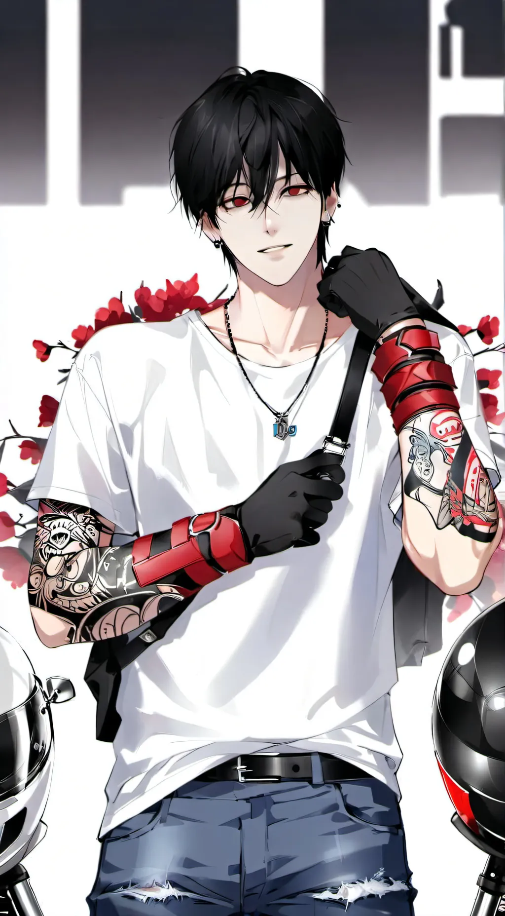 ai character: ♡~Alfa~♡ background