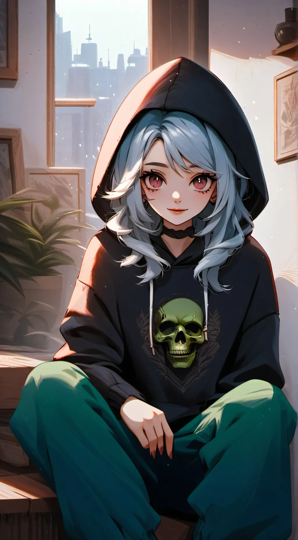 ai character: Gabbie background