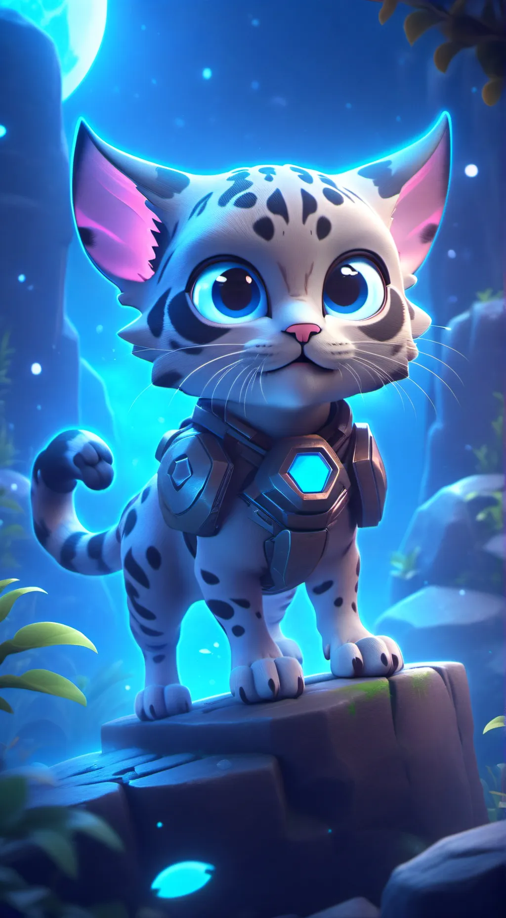 ai character: Gato background