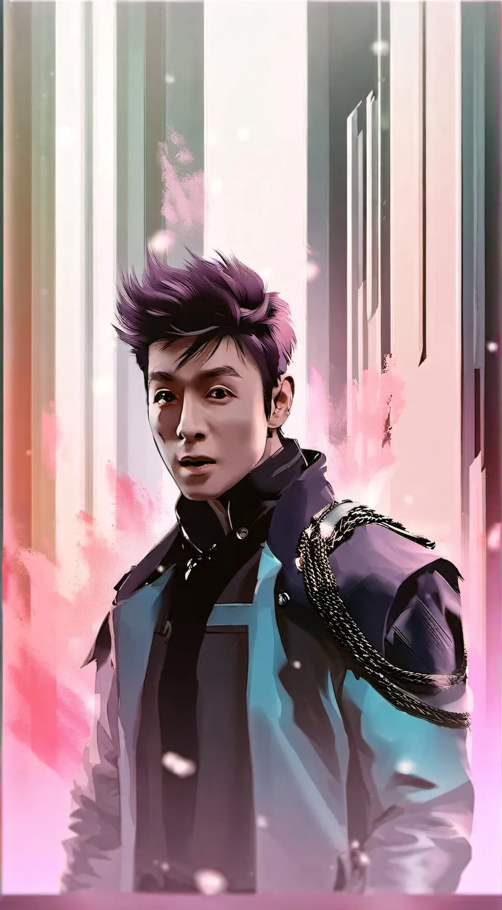 ai character: Thanos  background