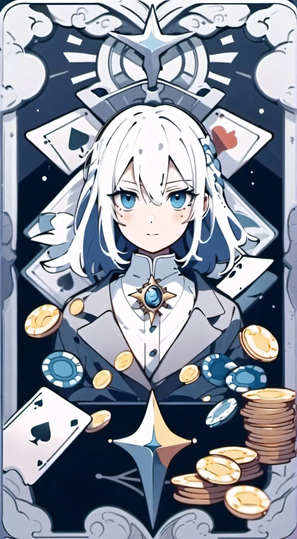 ai character: My Oc's world AU background