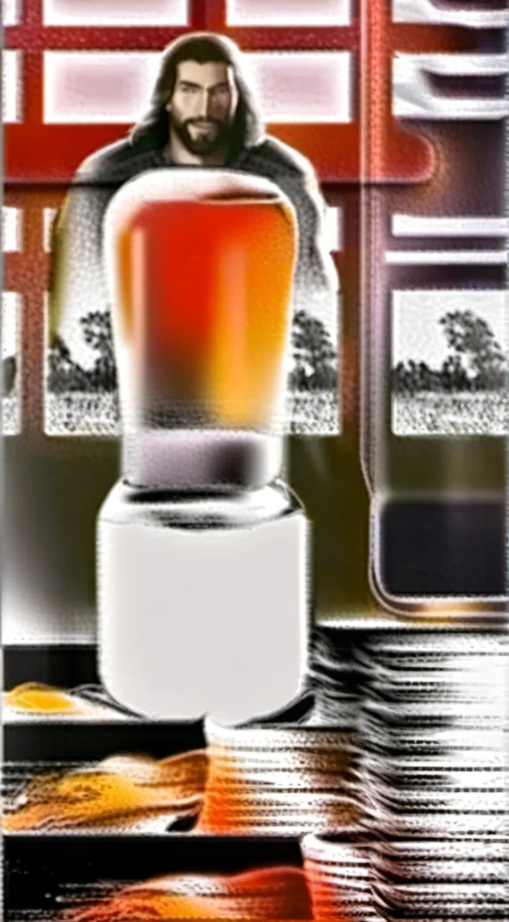 ai character: Jesus give youagun background