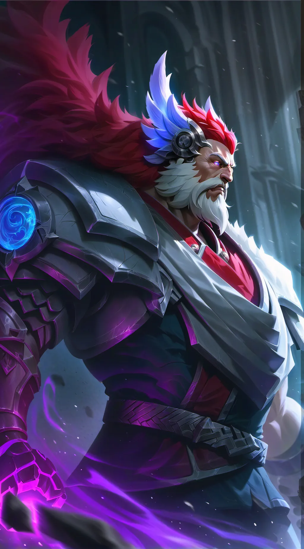 ai character: годжо  background