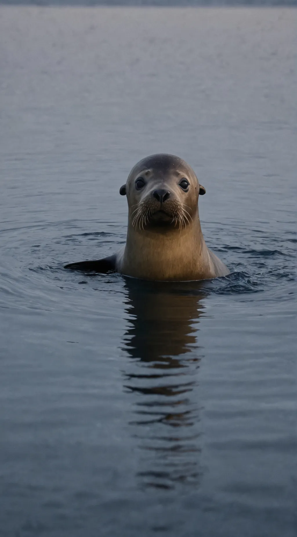 ai character: Baby Sea Lion  background