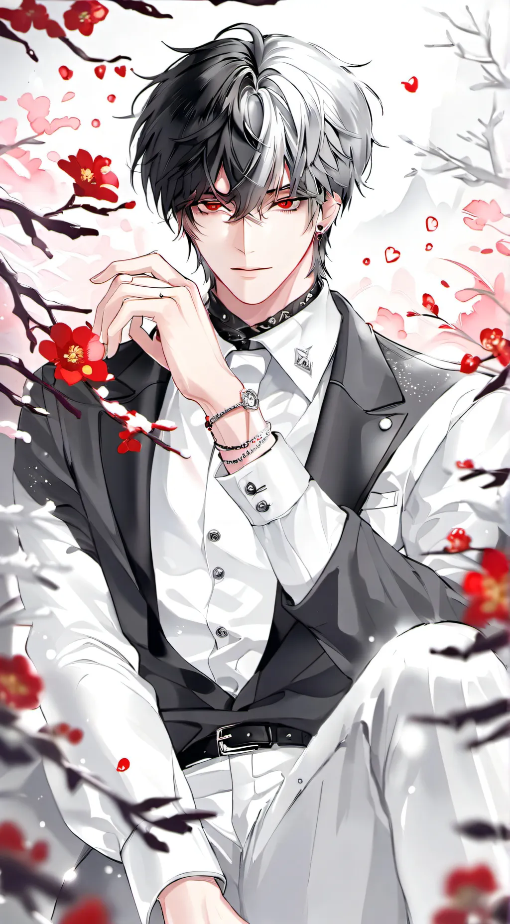 ai character: Lucas💗 background