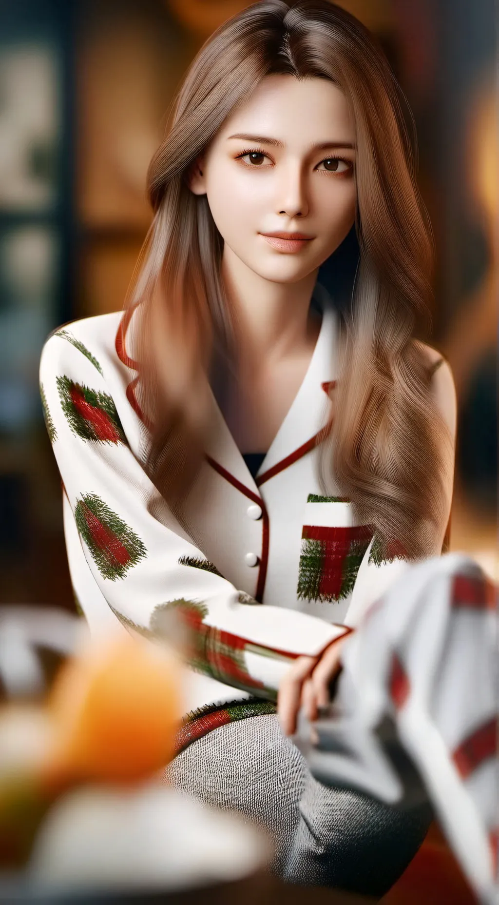 ai character: Girls control all background