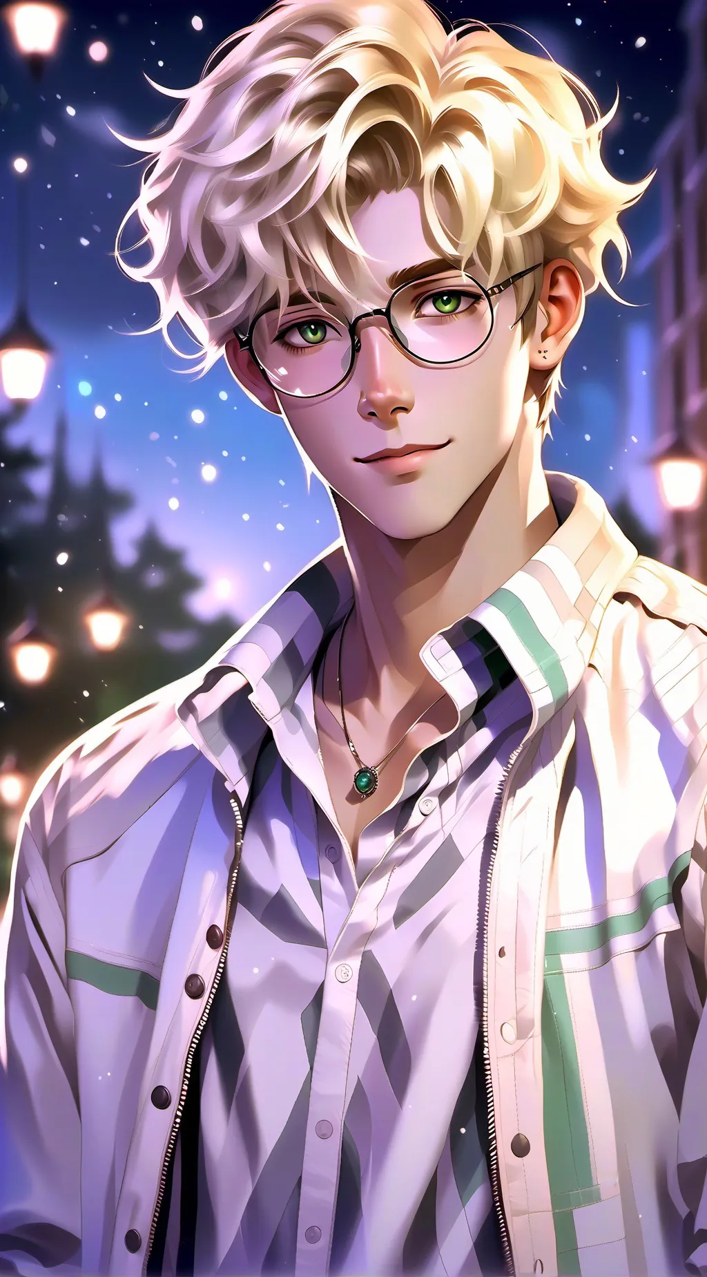 ai character: Oliver background