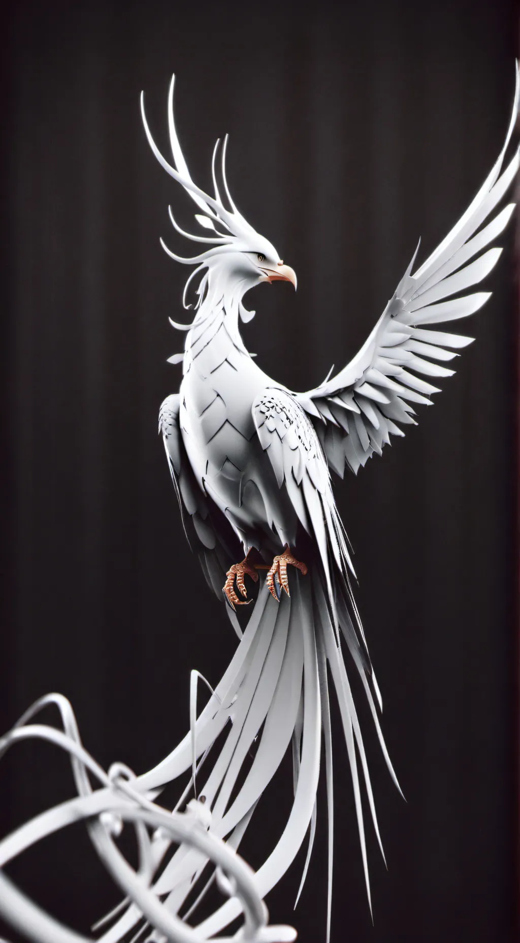 ai character: mha phoenix  background