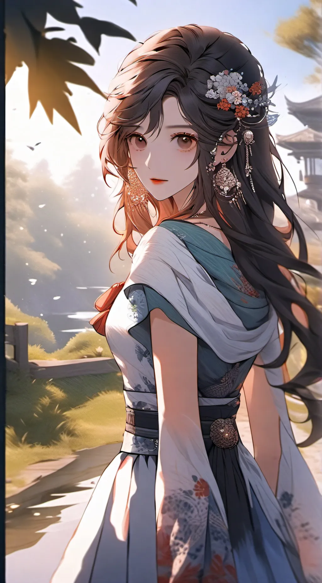 ai character: Mya pick me background