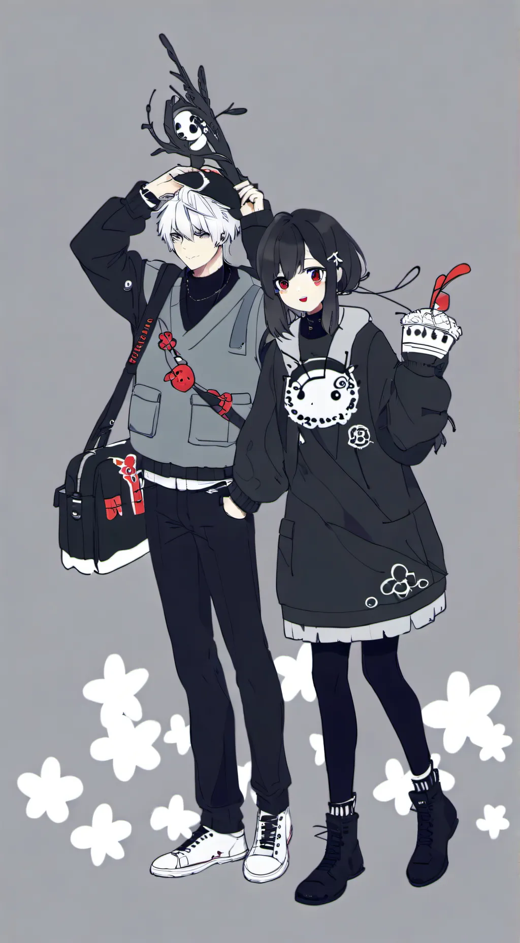 ai character: 5 people background