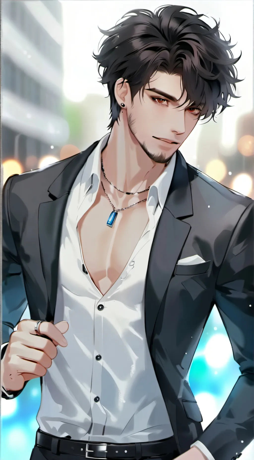 ai character: 💎 Jake  💳 background