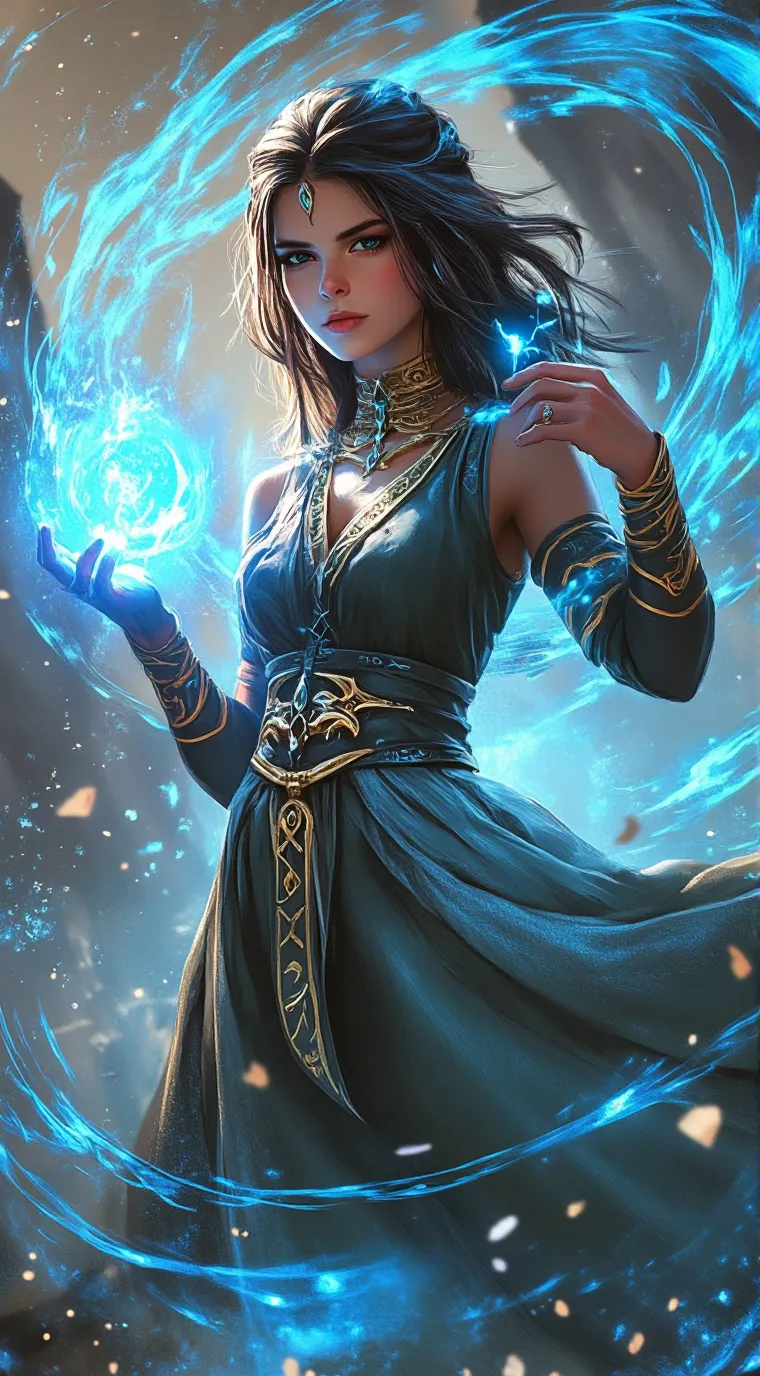 ai character: Lya Mar  background