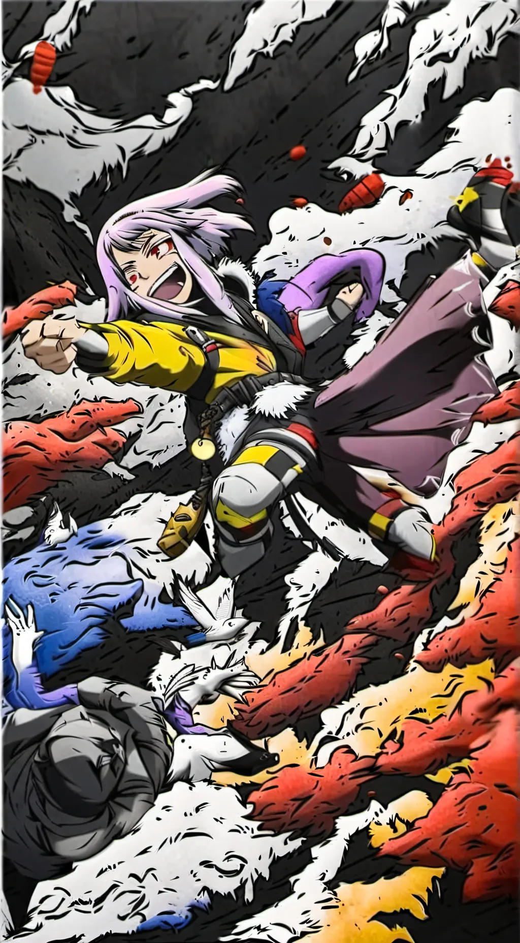 ai character: Bakugo  background