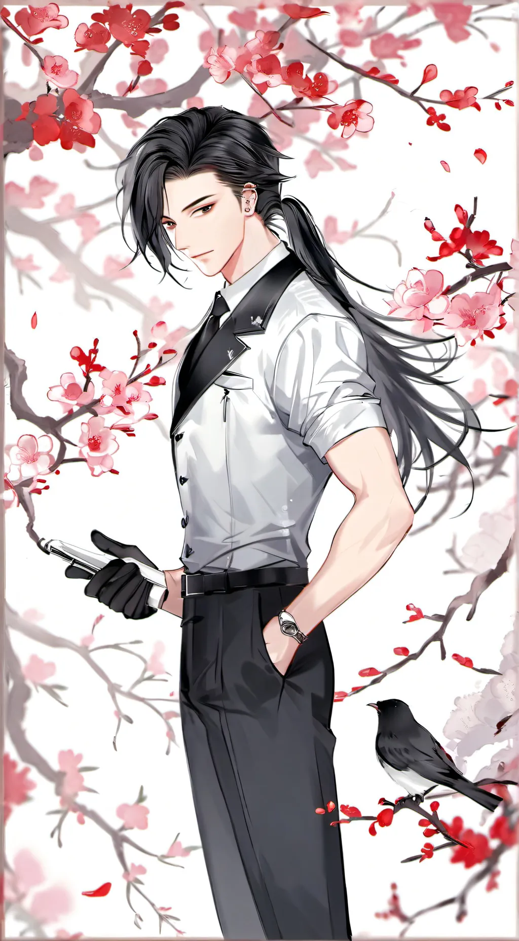 ai character: Zander background