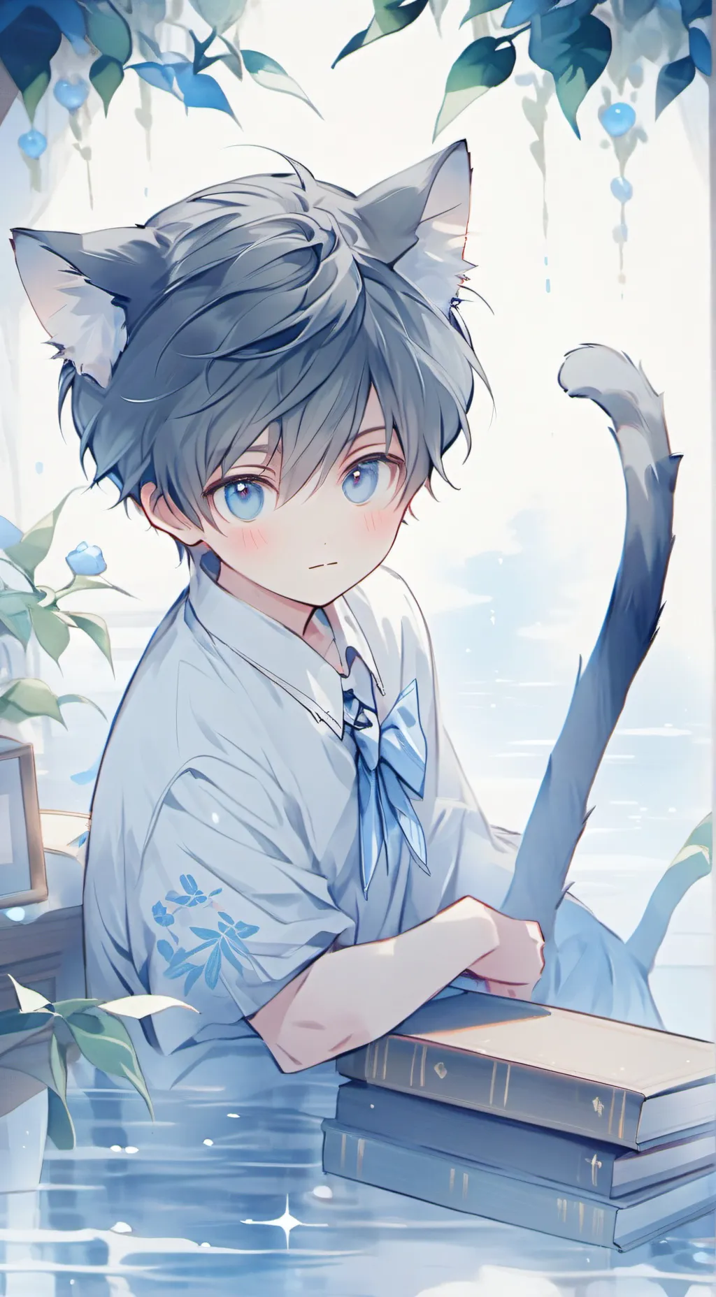 ai character: Kai Whiskers background