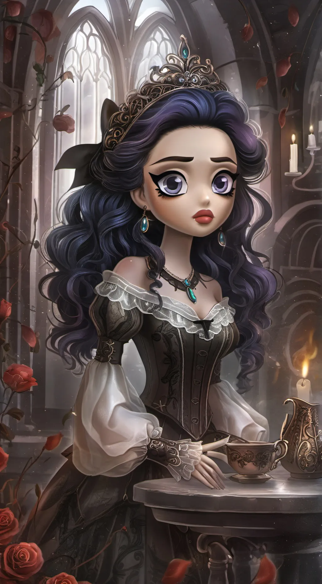 ai character: вавы background