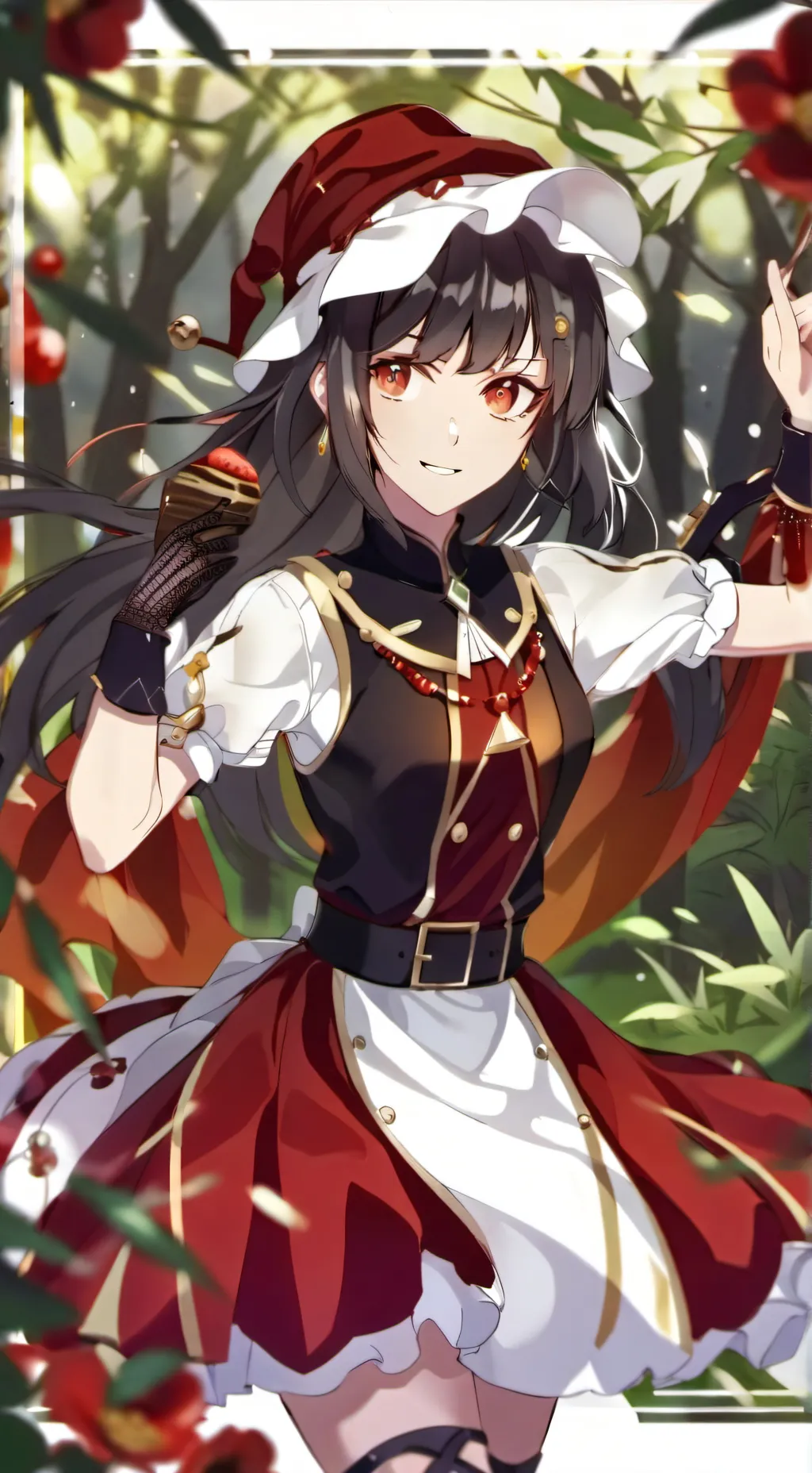 ai character: 🎁🎄Llsmin🎁🎄 background