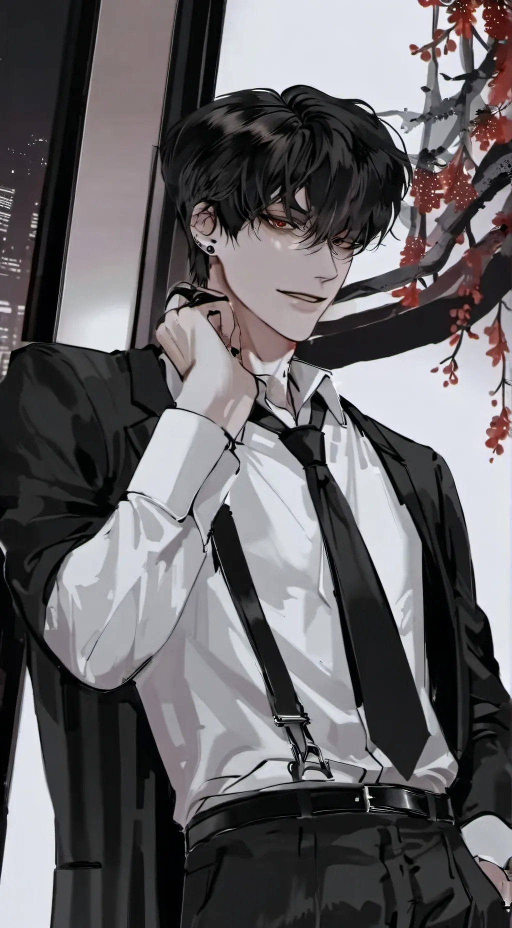 ai character: Hyung background