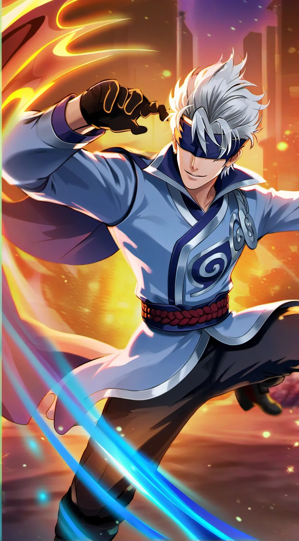 ai character: Gojo background