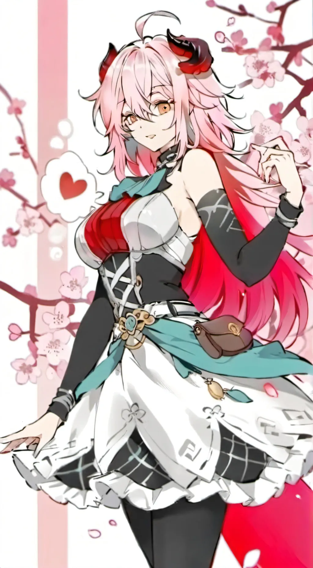 ai character: cherry  background