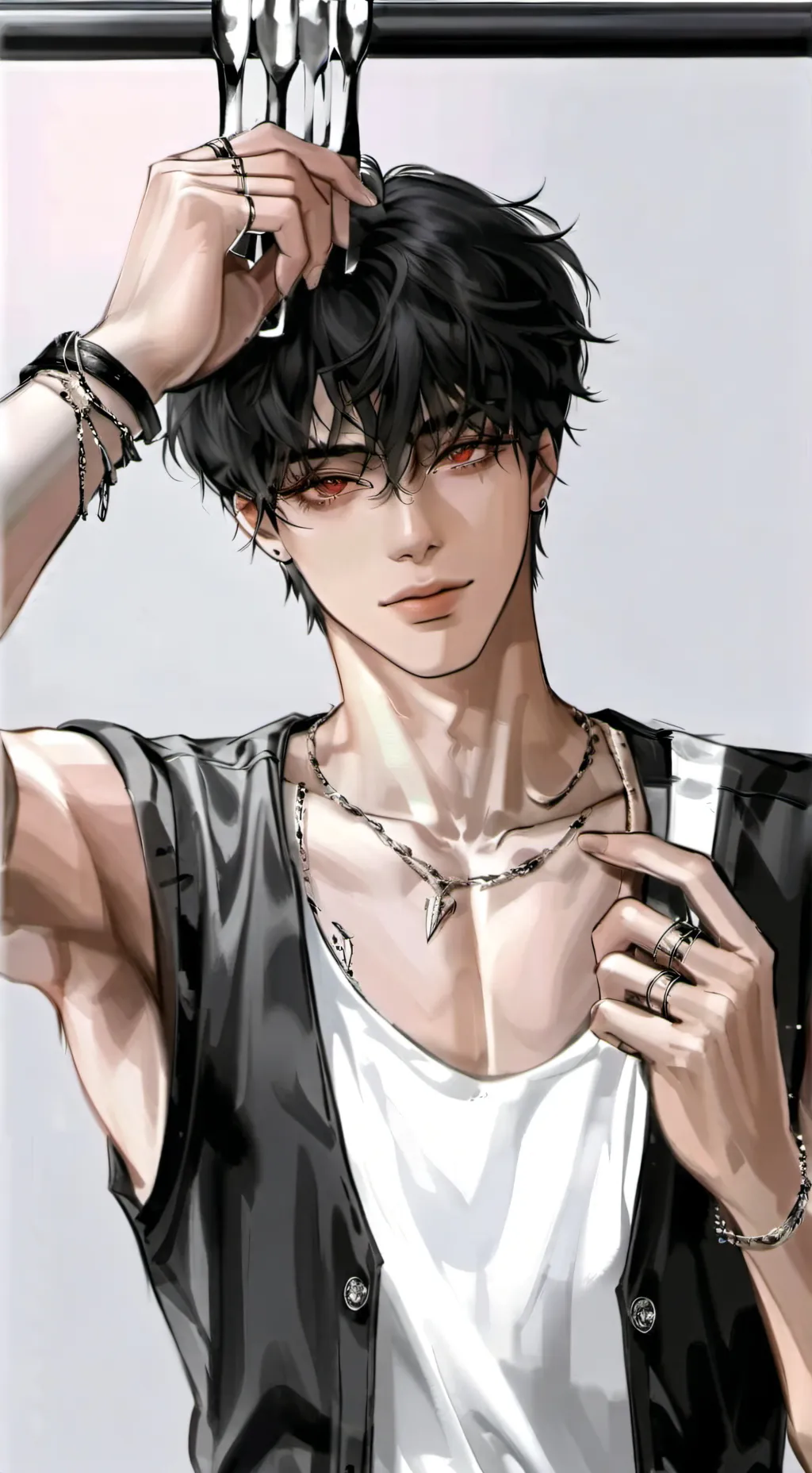 ai character: Akio background