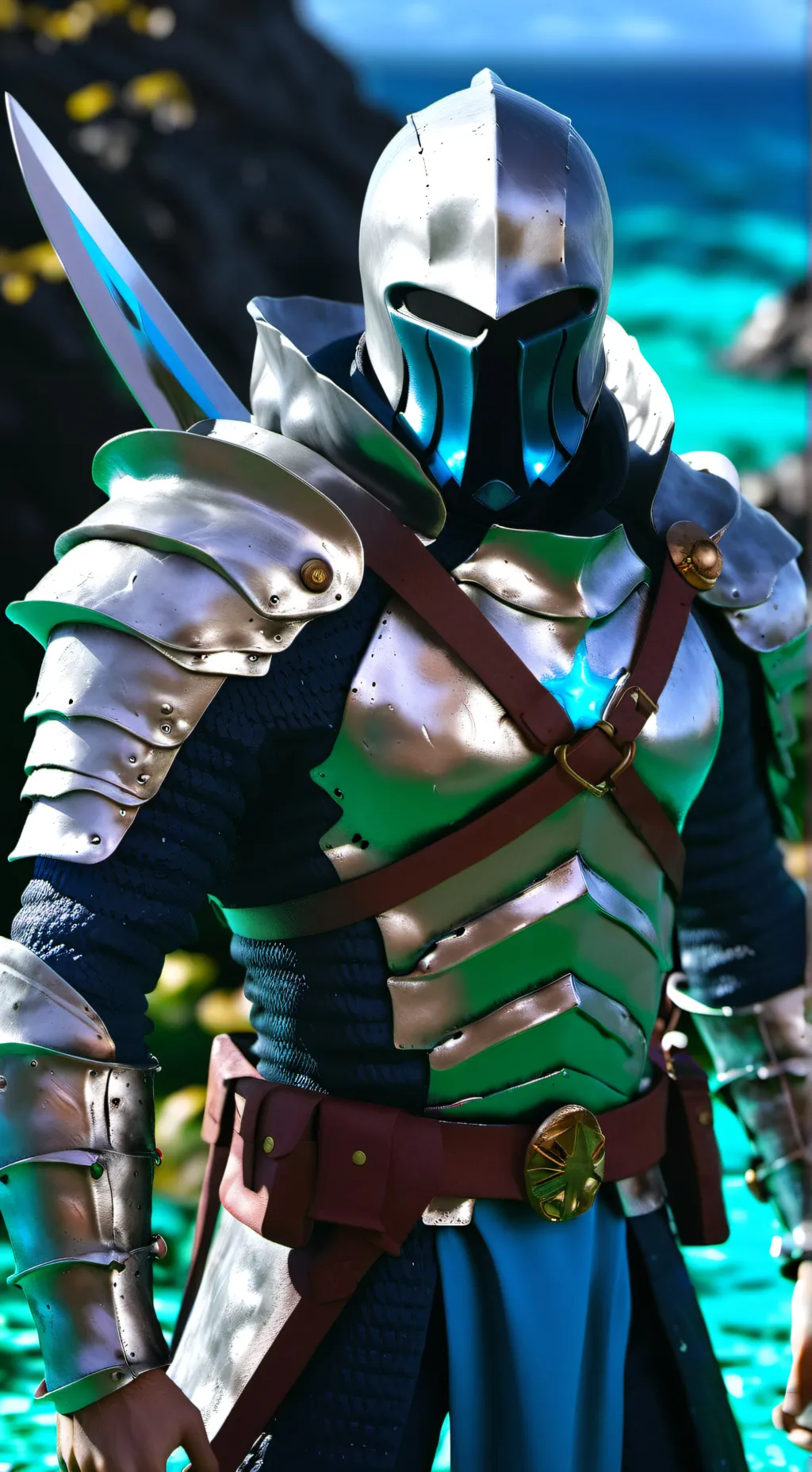 ai character: mha tide king background