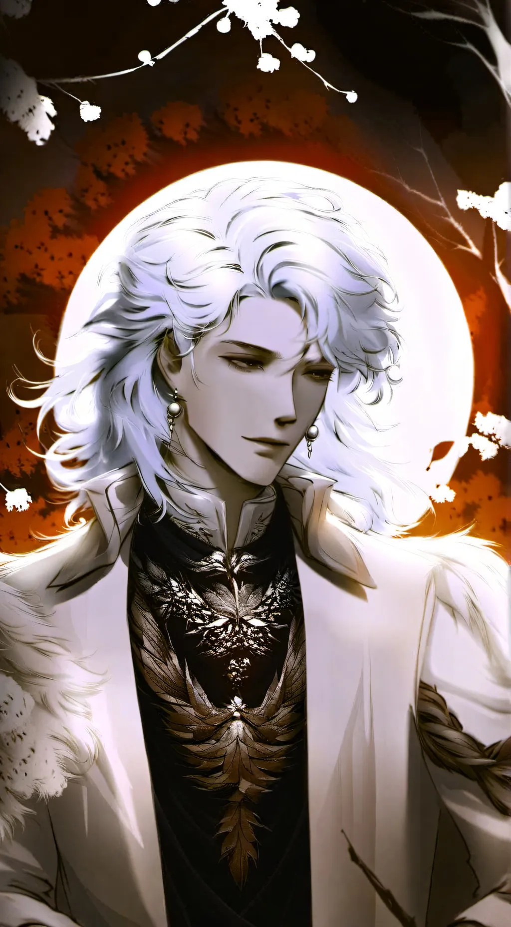 ai character: Life has revenge  background