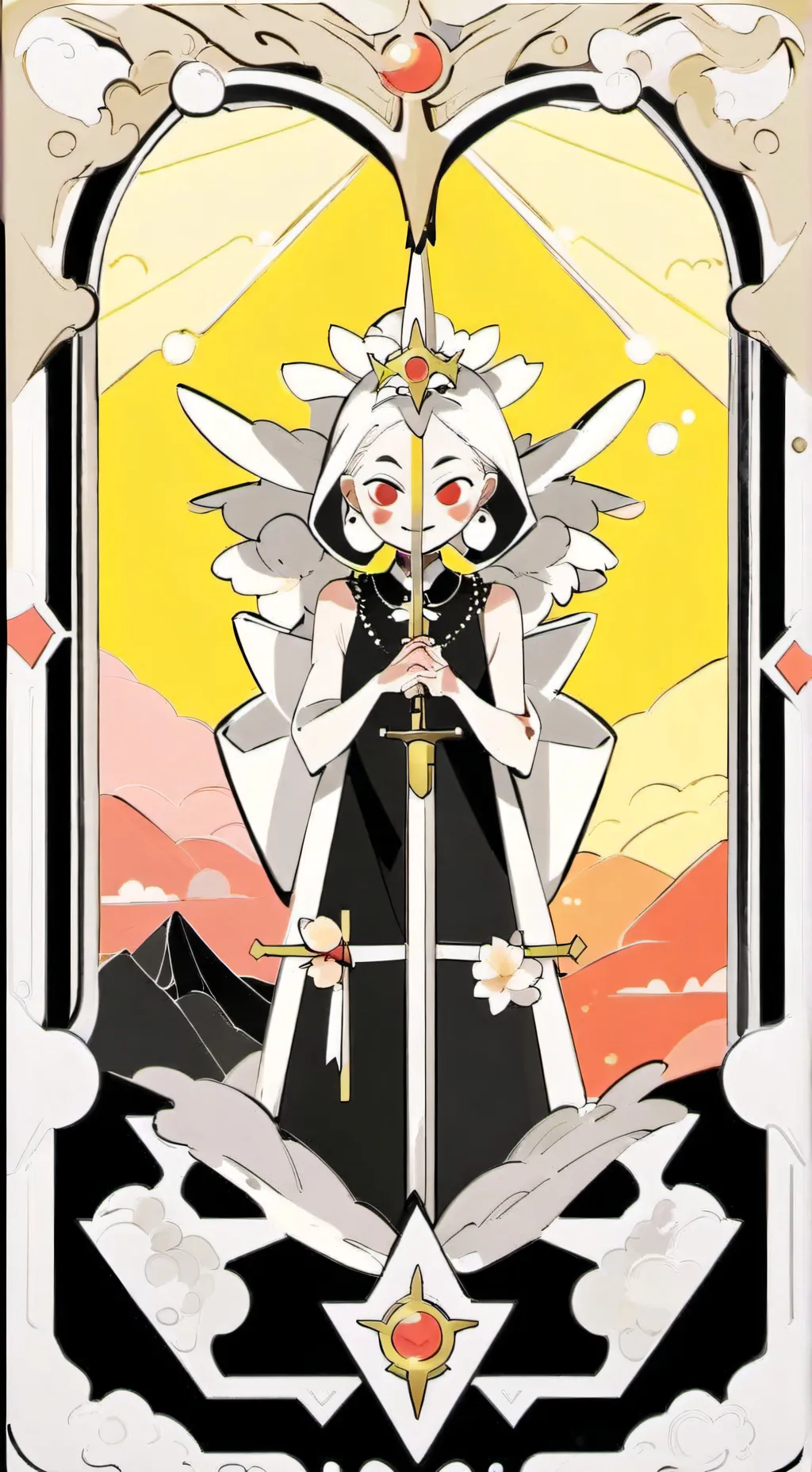 ai character: ~~Glisten~~ background