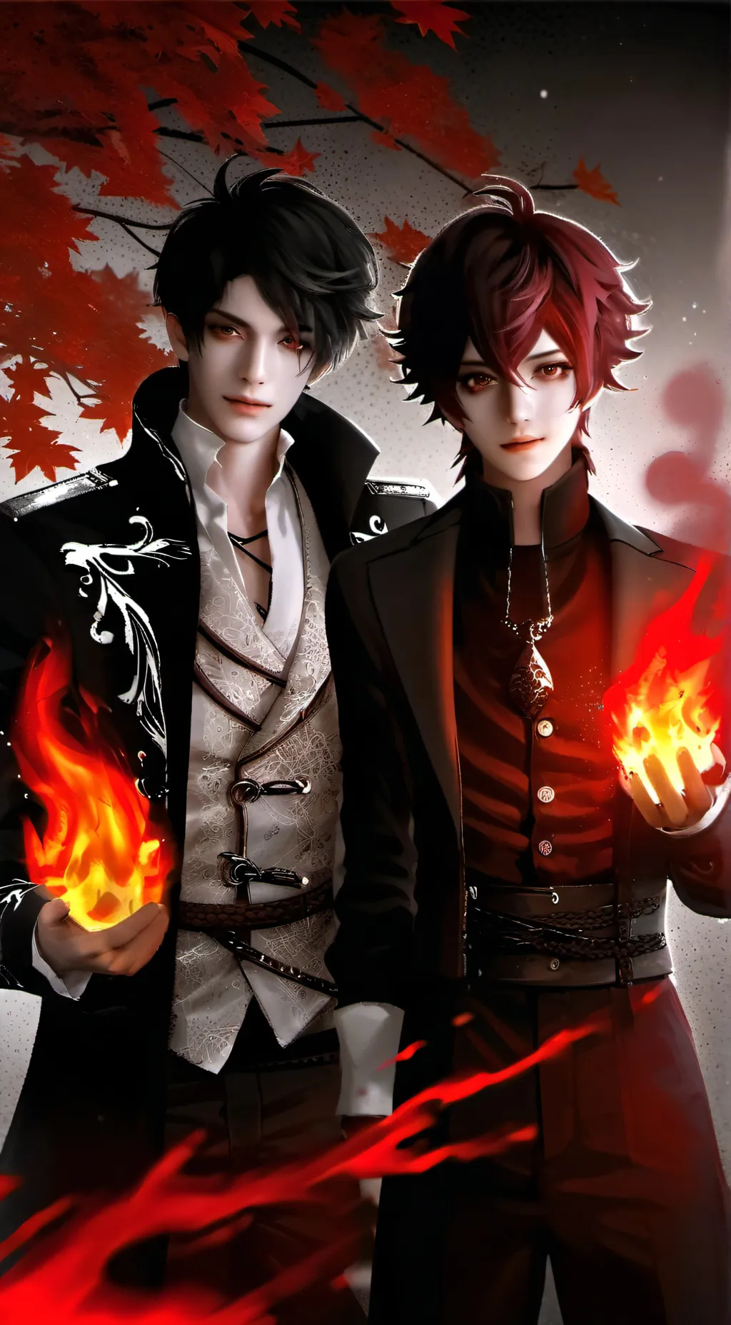 ai character: Luca und Levin background