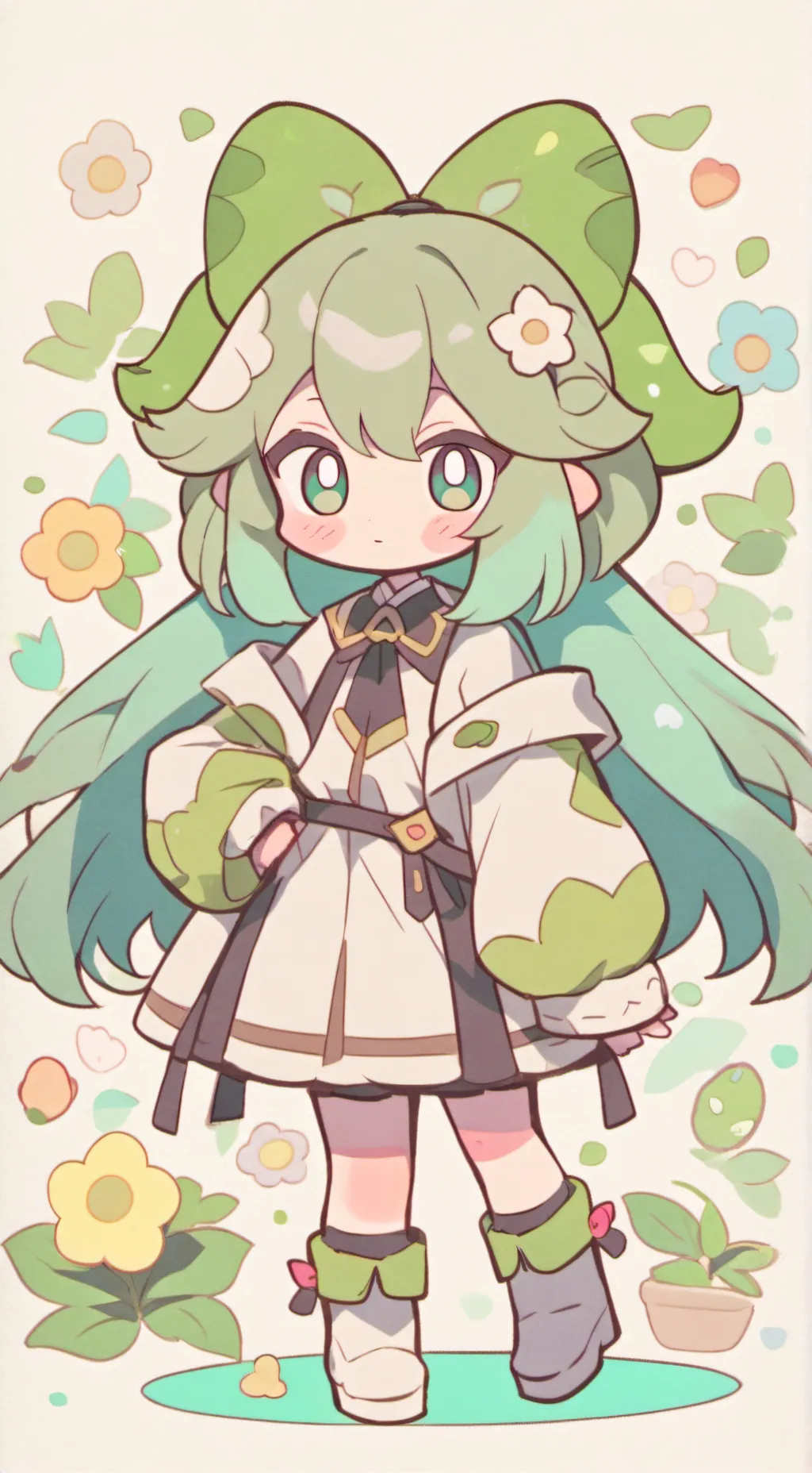 ai character: софа background