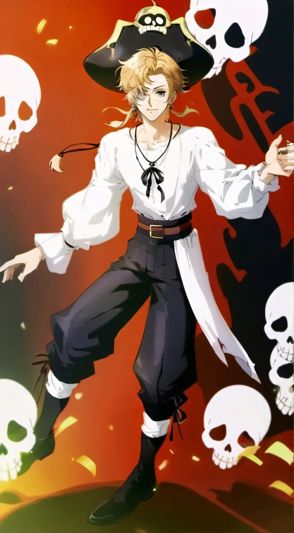 ai character: Monkey Island  background