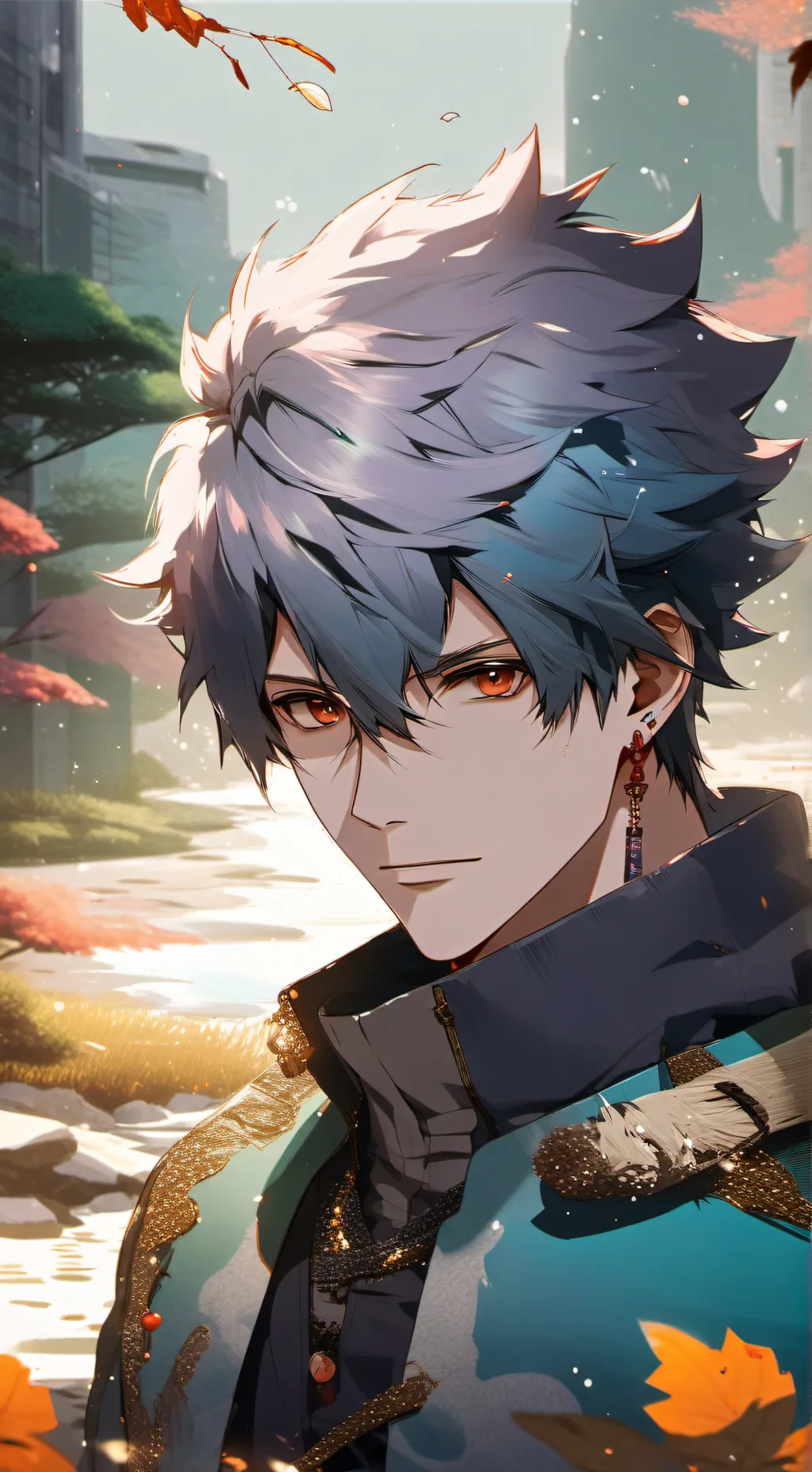 ai character: Dabi~ background