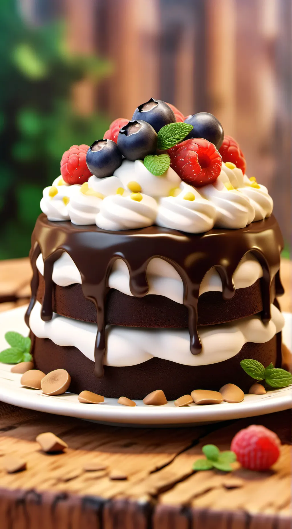 ai character: FRUITCAKE👁👅👁 background