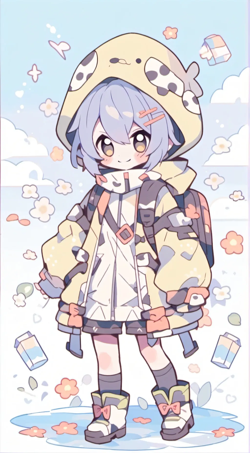 ai character: Veintisiete background