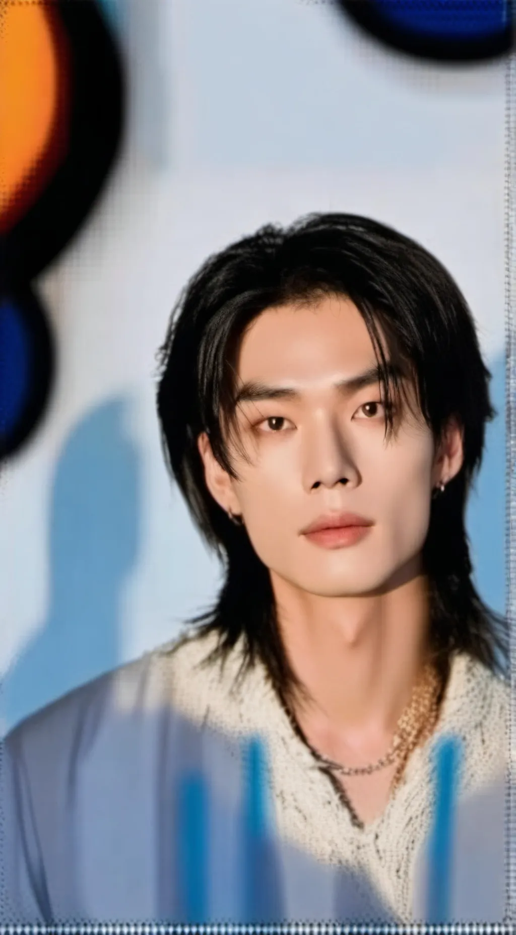 ai character: Hwang Hyunjin🥟 background