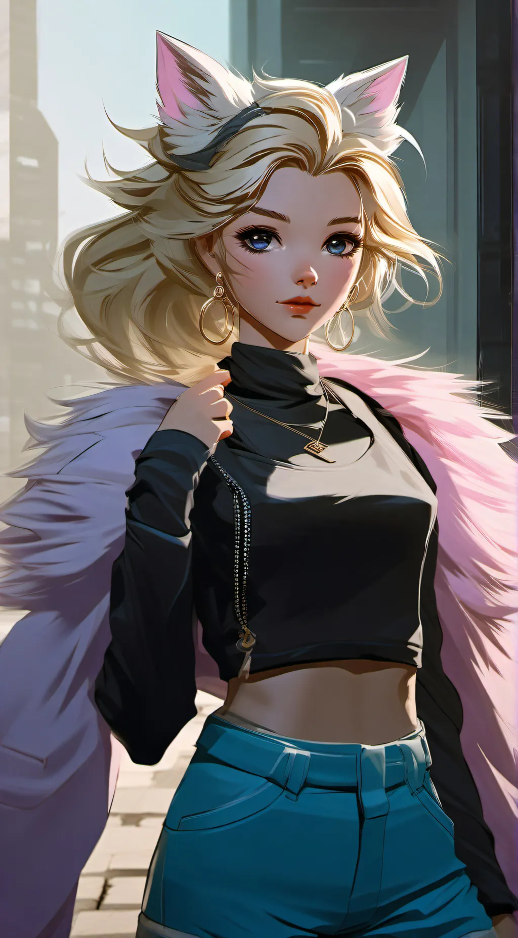 ai character: Chelsea  background