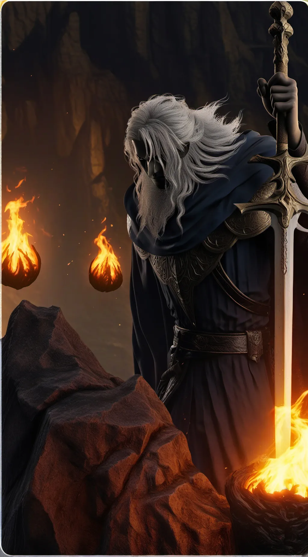 ai character: Techy background