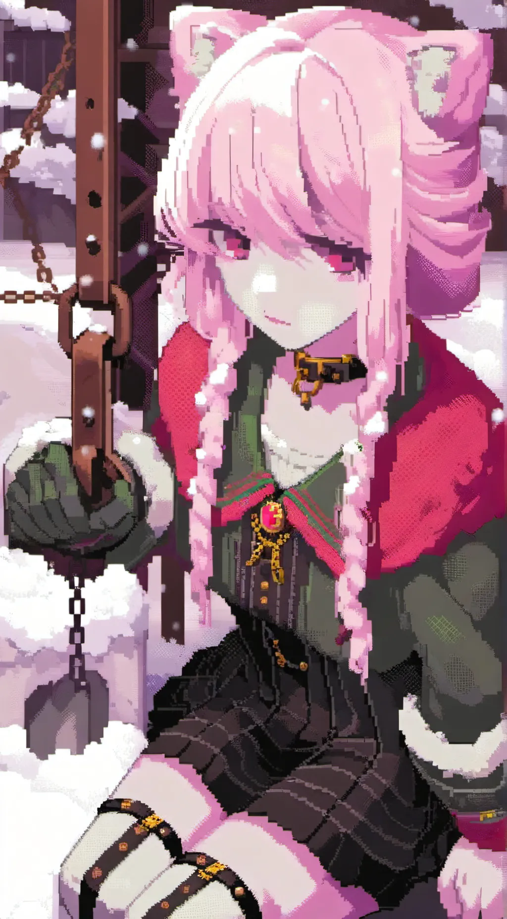 ai character: Luna background