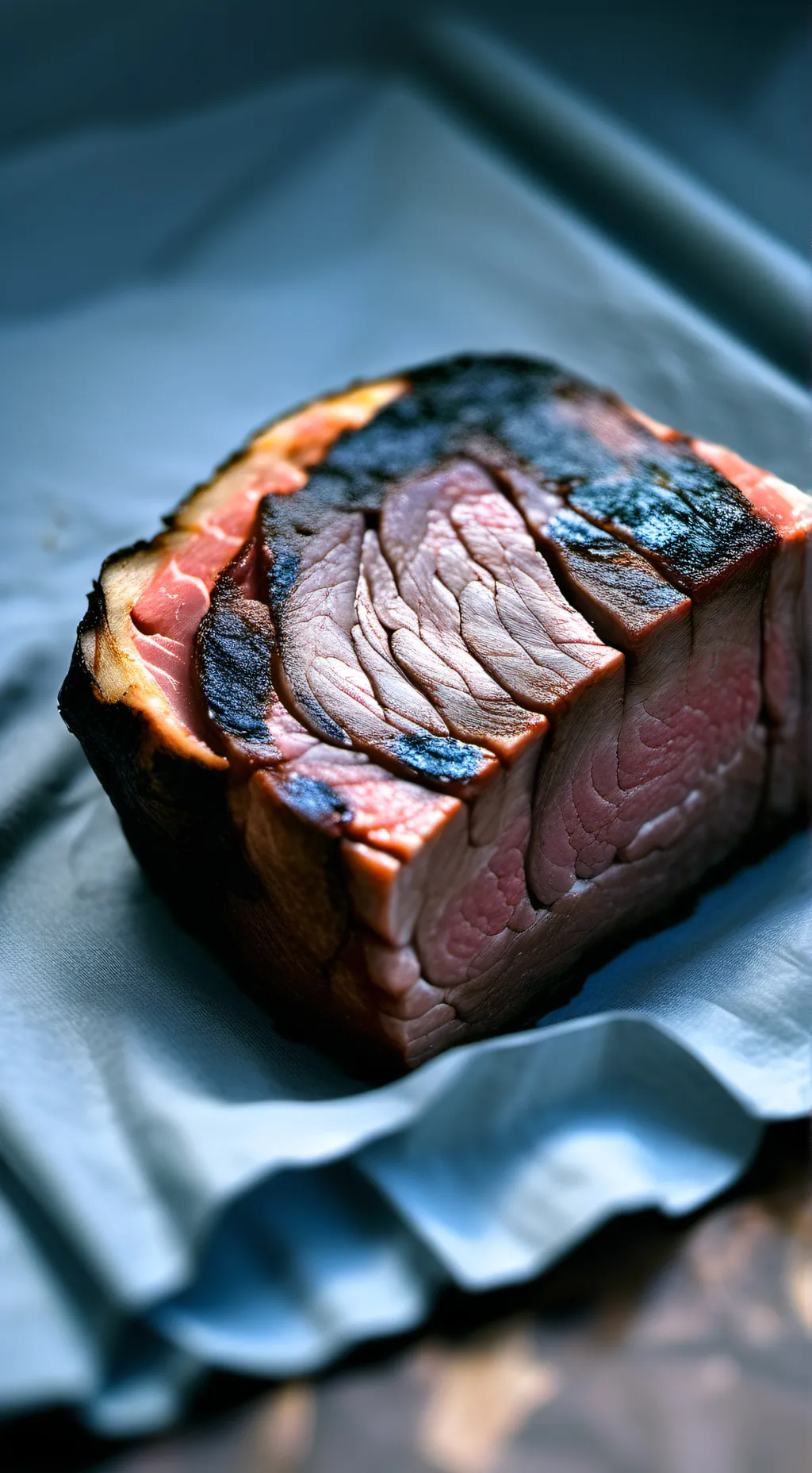 ai character: meat background