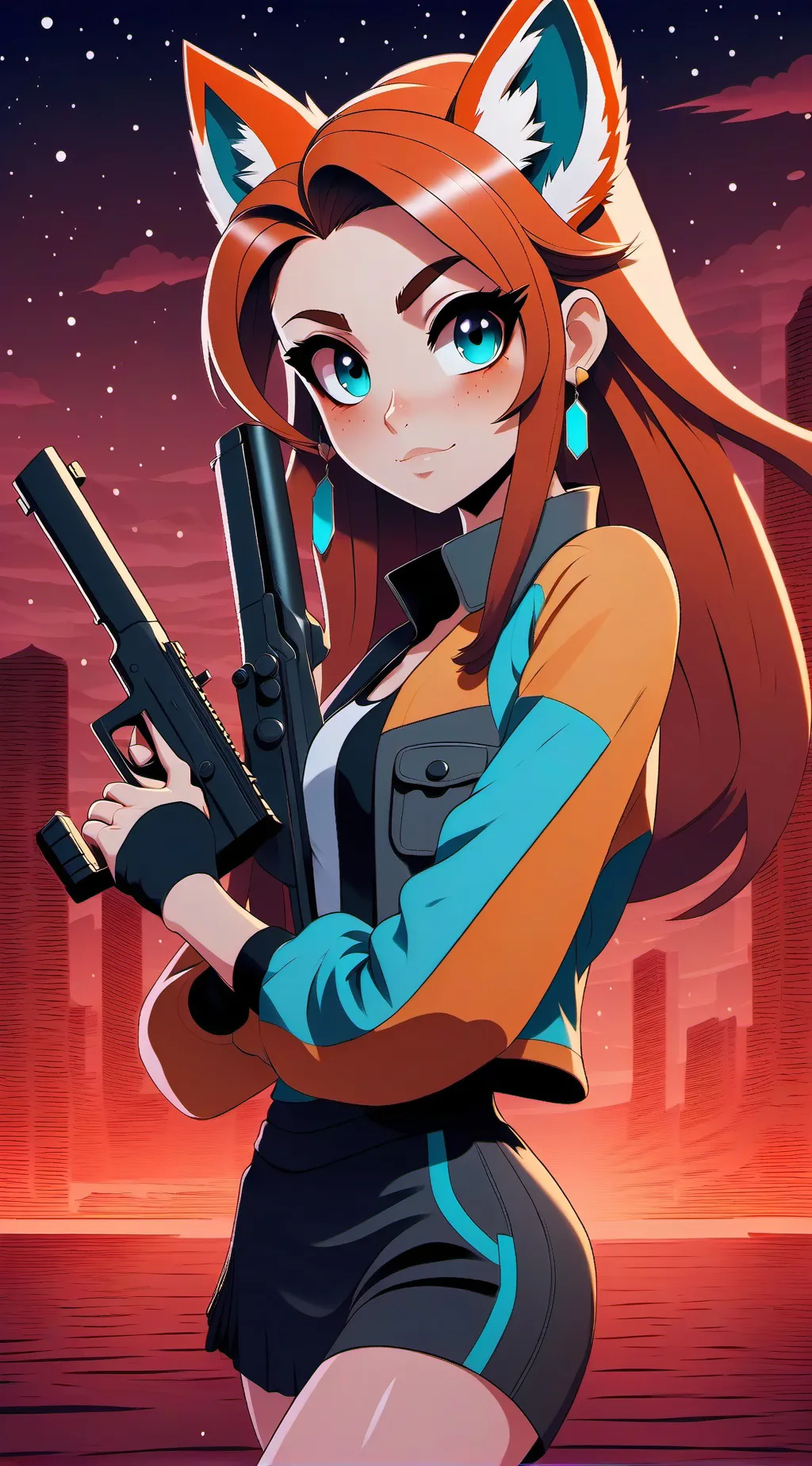 ai character: Хлози background